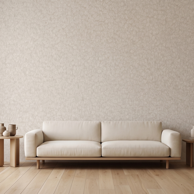 Wholesale 100% Polyester Jacquard Textile Wallpaper 280cm Wide - Metallic Finish Seamless Wall Covering