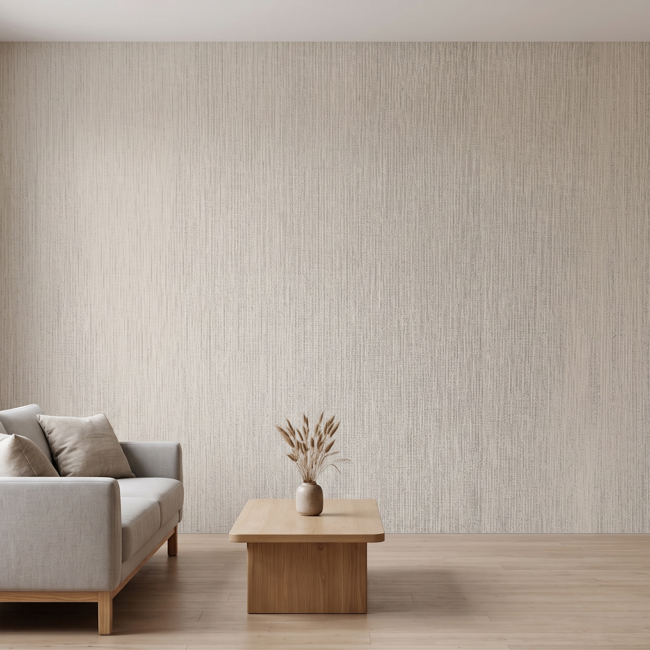 Wholesale 100% Polyester Jacquard Textile Wallpaper 280cm Wide - Metallic Finish Seamless Wall Covering
