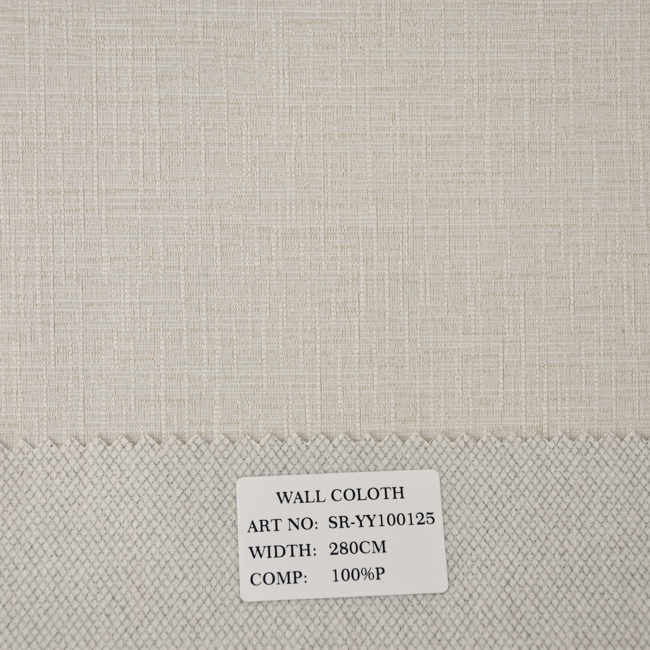 Wholesale 100% Polyester Jacquard Textile Wallpaper 280cm Wide - Metallic Finish Seamless Wall Covering