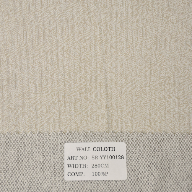 280cm Seamless Jacquard Wallcovering Fabric with Subtle Metallic Sheen - Wholesale 220GSM Polyester Textile Wallpaper