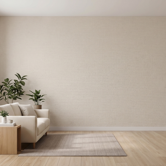 280cm Seamless Jacquard Wallcovering Fabric with Subtle Metallic Sheen - Wholesale 220GSM Polyester Textile Wallpaper