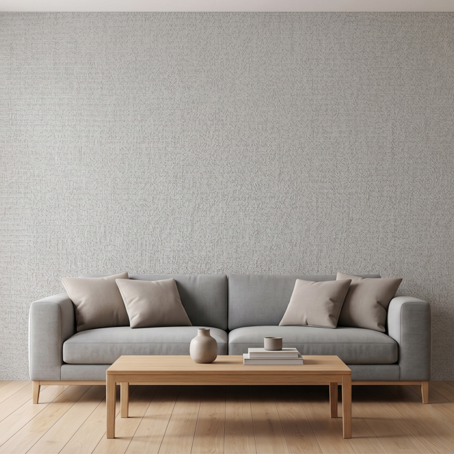 Wholesale 100% Polyester Jacquard Textile Wallpaper 280cm Wide - Metallic Finish Seamless Wall Covering
